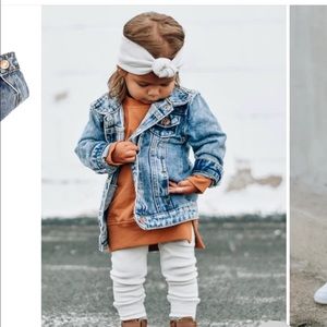 Little bipsy collection unisex kids 2T-3T denim jacket